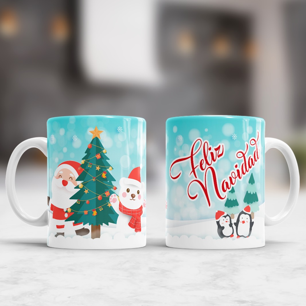 feliz navidad pinguinos