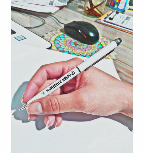 Lapicero mantente happy