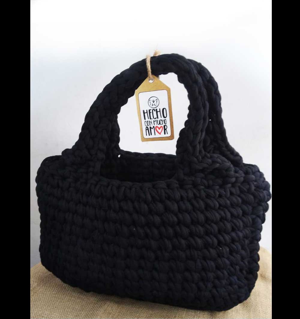 Bolso frijol negro