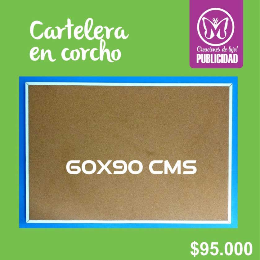 Cartelera en corcho